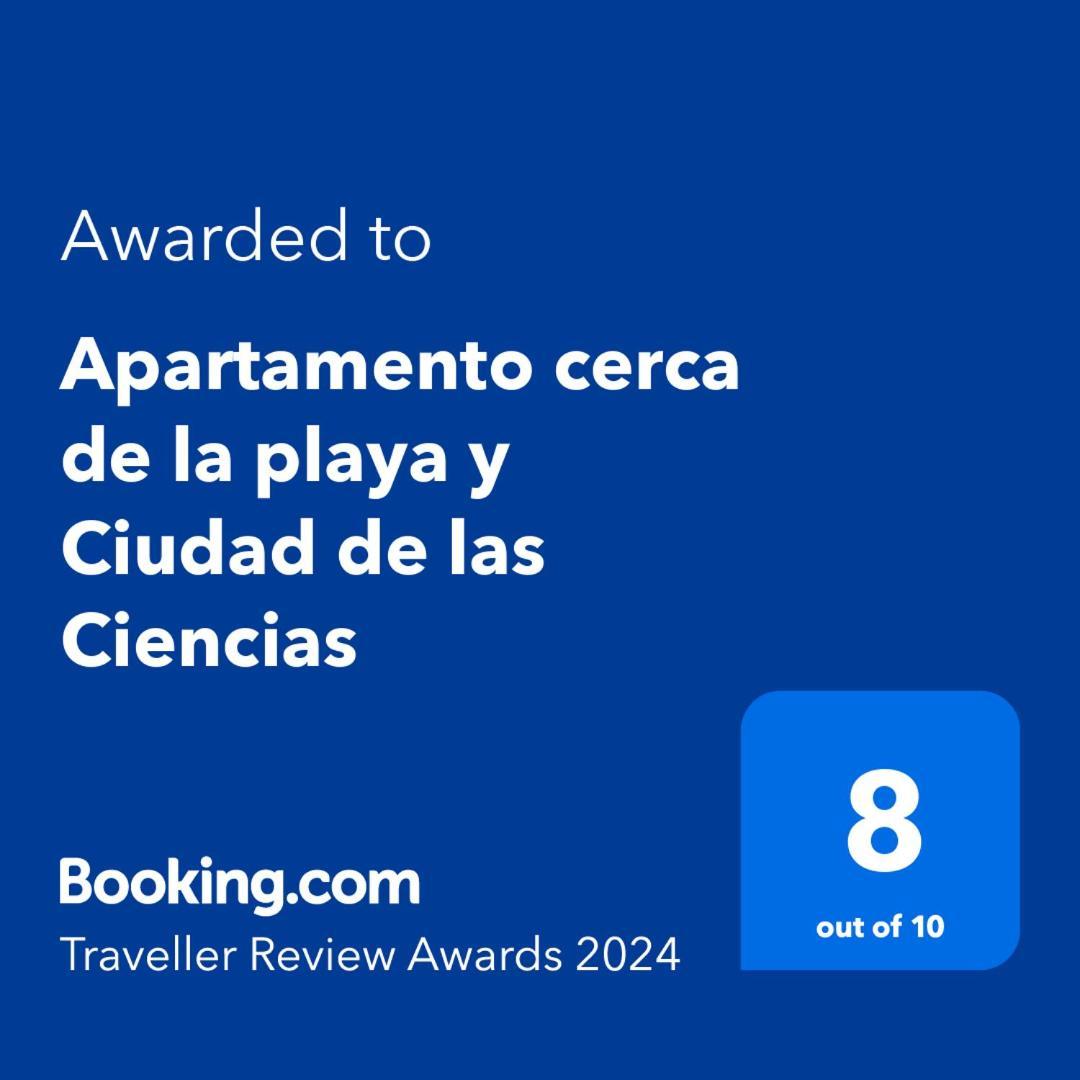 Apartamento Cerca De La Playa Y Ciudad De Las Ciencias Walencja Zewnętrze zdjęcie